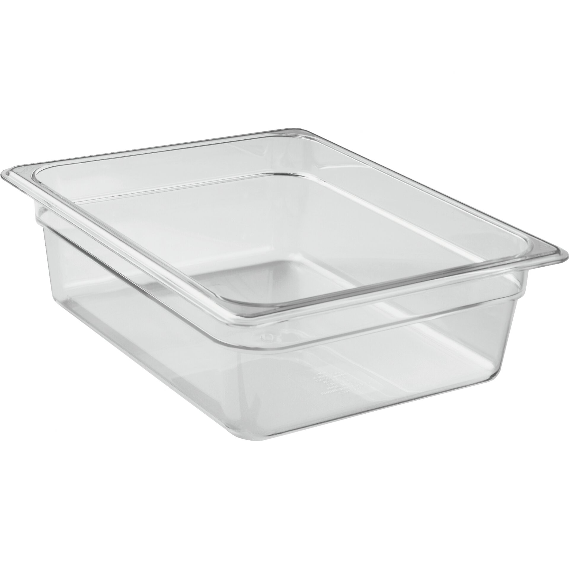 GN-Behälter GN 1/2 325 x 265 x 100 mm Copolymer BPA-frei transparent